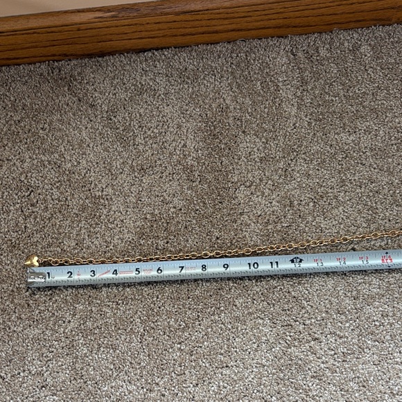 NWT Juicy Couture Gold Metal Chain Belt With Jewel Design and Heart SZ: S/M - Picture 6 of 8